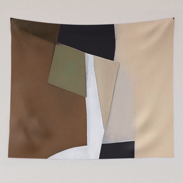 Item preview, Sienna Brown, Almond Hues, And Black Abstract Art designed and sold by DEC02.