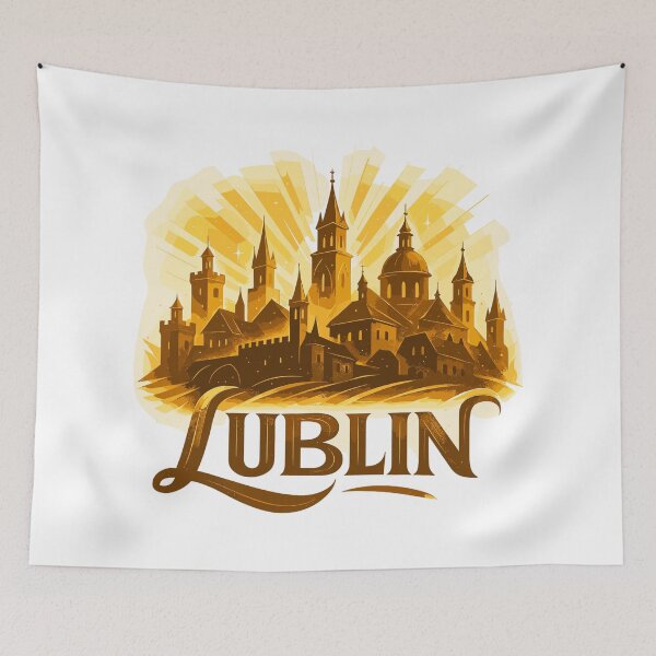 Item preview, Lublin Gateway to the East Poland Polska Gold Gift designed and sold by Pineapple-Tree.