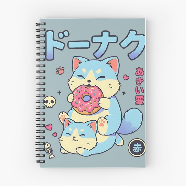 Item preview, Kawaii Donut Cats - Cute Japanese Pastel Food Art designed and sold by AwesomeBeyondLimits.