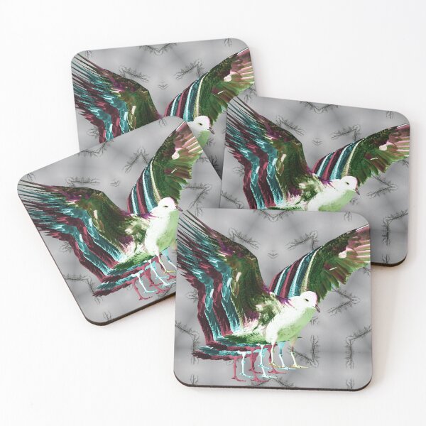 Item preview, Seagulls in flight – Colors of freedom / Swiss Artwork Photography designed and sold by Raphael Wolf.