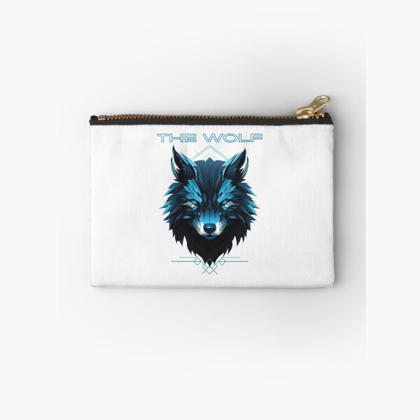 Item preview, Blue Geometric Wolf Crest designed and sold by Krfto.