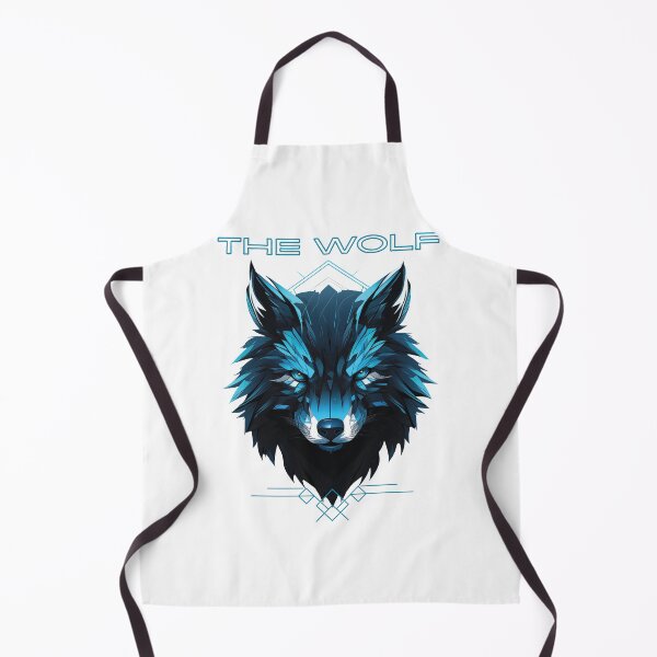 Item preview, Blue Geometric Wolf Crest designed and sold by Krfto.