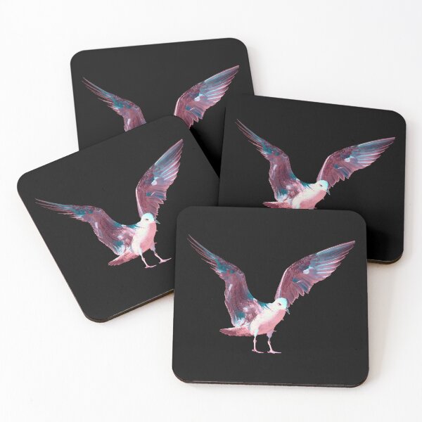 Item preview, Seagull in flight of colors – freedom unfolds / Swiss Artwork Photography designed and sold by Raphael Wolf.