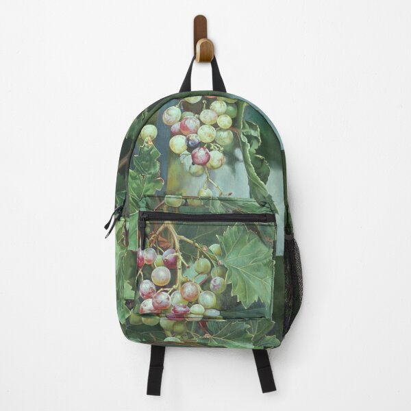 Item preview, Grapevine with Ripening Grapes – Botanical Hyperrealism by Lukian designed and sold by LukianArtPrint.