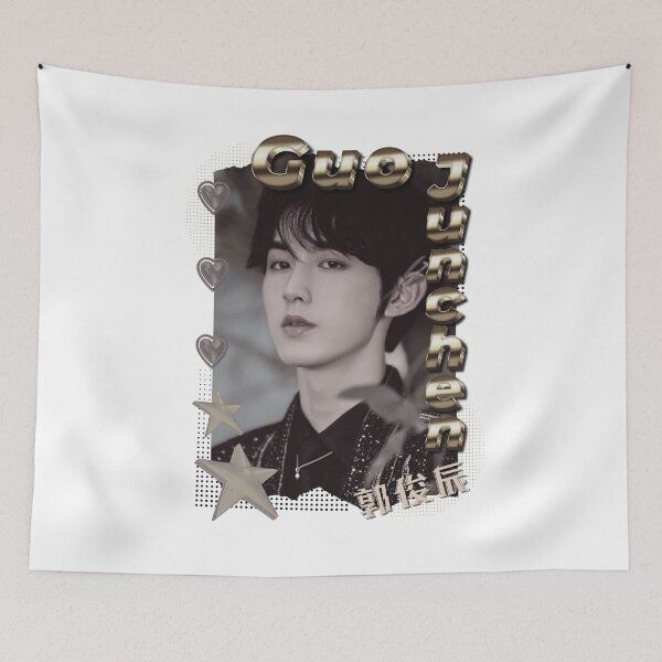 Item preview, Guo Junchen (郭俊辰) Chinese Actor Cdrama Chinese Entertainment Scrapbook Collage Cozy Y2K Vintage Design designed and sold by HELL0WBELLO.