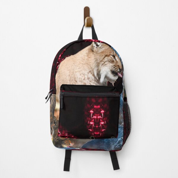 Item preview, Lynx and Blue Spirits – Powerful Vision / Swiss Artwork Photography designed and sold by Raphael Wolf.