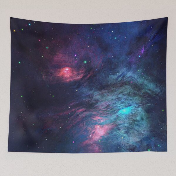 Item preview, Astral Whisper Field - Cosmic Galaxy Poster Space Art designed and sold by Cosmic511.