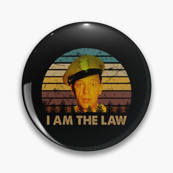 Item preview, I am the law Barney Fife character  designed and sold by schoollanliver.
