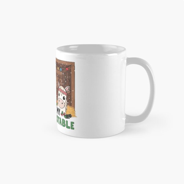 Item preview, This is My Christmas Stable-Funny Naughty Christmas Meme | Big Nick Energy Santa Cartoon & Festive Joke designed and sold by fetyTHM.