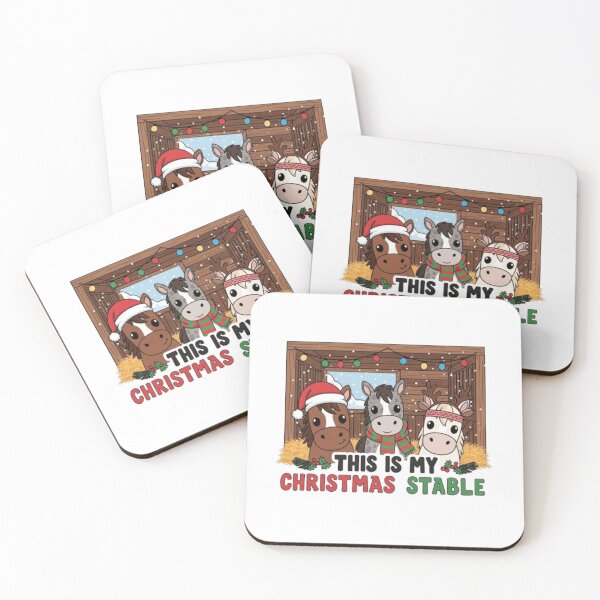 Item preview, This is My Christmas Stable-Funny Naughty Christmas Meme | Big Nick Energy Santa Cartoon & Festive Joke designed and sold by fetyTHM.