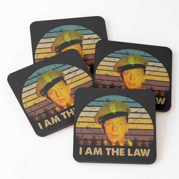 Item preview, I am the law Barney Fife character  designed and sold by schoollanliver.