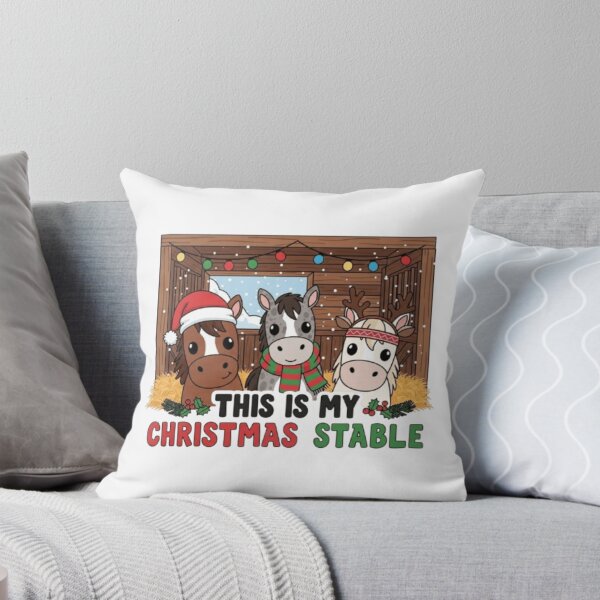 Item preview, This is My Christmas Stable-Funny Naughty Christmas Meme | Big Nick Energy Santa Cartoon & Festive Joke designed and sold by fetyTHM.