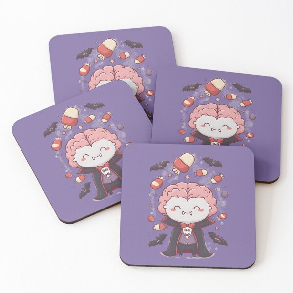 Item preview, Brainpire 2.0 | Cute Kawaii Brain Vampire, Halloween Neuroscience Art, Funny Smart Gift for Psychologists and Students designed and sold by PureBrain.