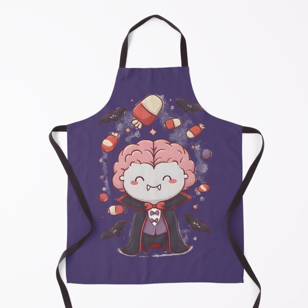 Item preview, Brainpire 2.0 | Cute Kawaii Brain Vampire, Halloween Neuroscience Art, Funny Smart Gift for Psychologists and Students designed and sold by PureBrain.
