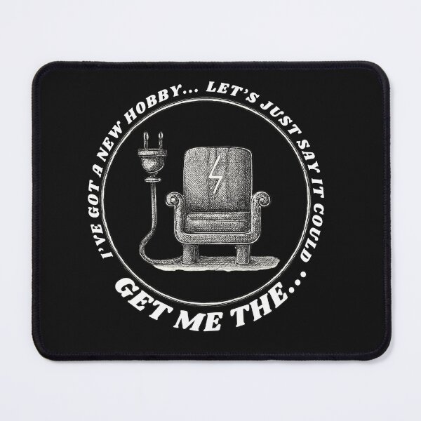 Item preview,  Hobby with Current in the Veins. Silence Before the Shock. Electric chair. designed and sold by Creative-Sanc.