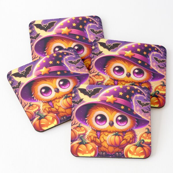 Item preview, Enchanting Owl & Pumpkin designed and sold by Jbl55.