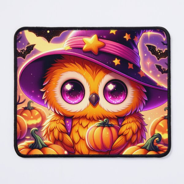 Item preview, Enchanting Owl & Pumpkin designed and sold by Jbl55.