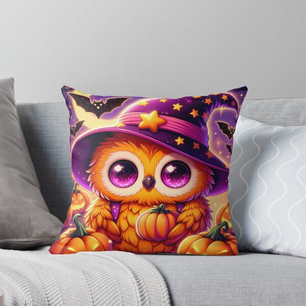 Item preview, Enchanting Owl & Pumpkin designed and sold by Jbl55.