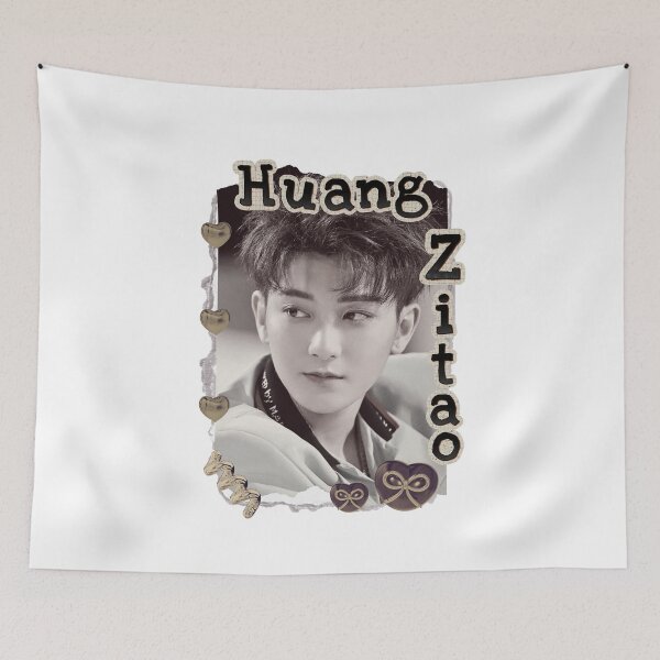 Item preview, Huang Zitao (黄子韬) Chinese Actor Cdrama Chinese Entertainment Scrapbook Collage Cozy Y2K Vintage Design designed and sold by HELL0WBELLO.