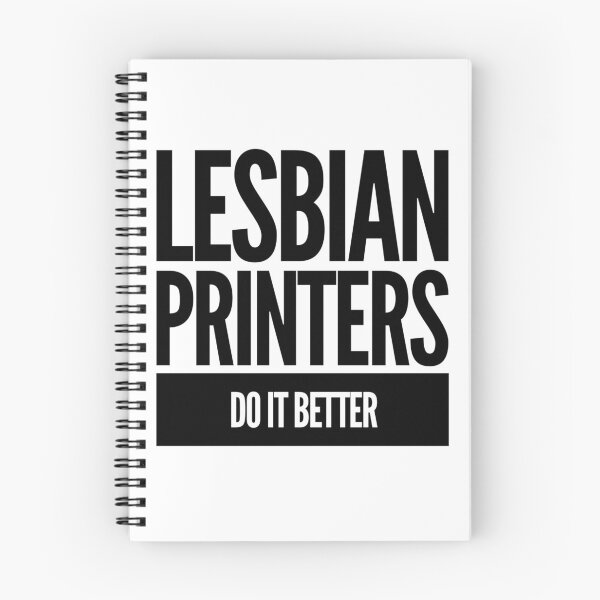 Item preview, Lesbian Printers Do It Better by Bent Sentiments  designed and sold by bentsentiments.