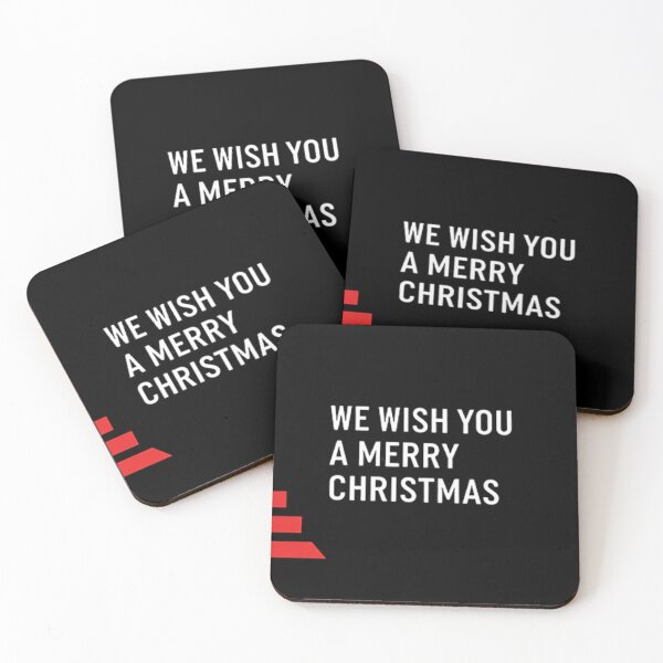 Item preview, Minimalist Red Bar Christmas Tree with Modern Vertical Text – Clean Holiday Design designed and sold by PixelVibe782.
