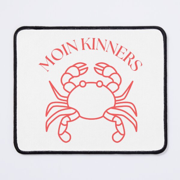 Item preview, Hello everyone – Fun North German design with a crab | Maritime greetings from the North designed and sold by Fies-und-Fein.