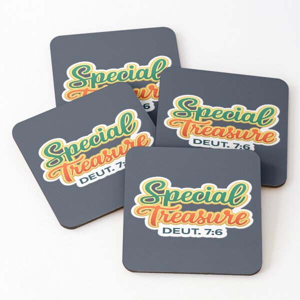 Item preview, God’s Special Treasure – Deut 7:6 Affirmation Sticker designed and sold by vineartstudio.
