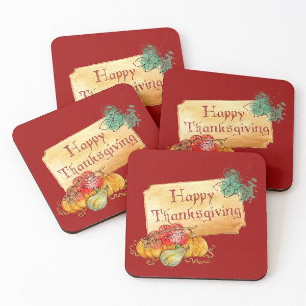 Item preview, Vintage Happy Thanksgiving With Pumpkins designed and sold by Lovemountain.