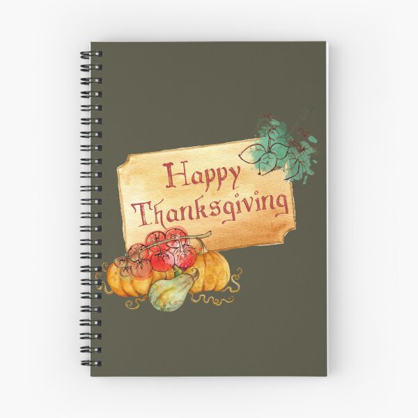 Item preview, Vintage Happy Thanksgiving With Pumpkins designed and sold by Lovemountain.