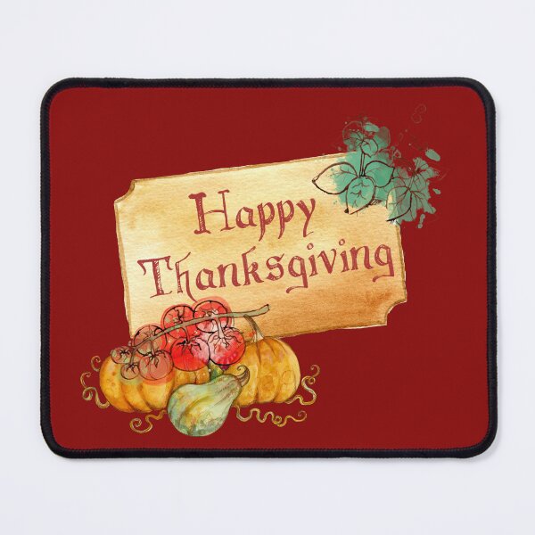 Item preview, Vintage Happy Thanksgiving With Pumpkins designed and sold by Lovemountain.