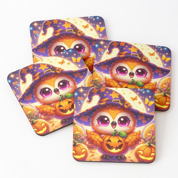 Item preview, Enchanting Owl & Pumpkin designed and sold by Jbl55.