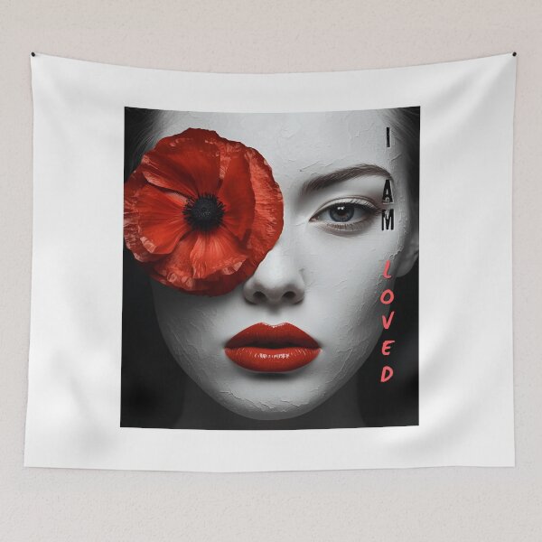 Item preview, I Am Loved – Emotional Feminine Fine Art Portrait designed and sold by Boski22.