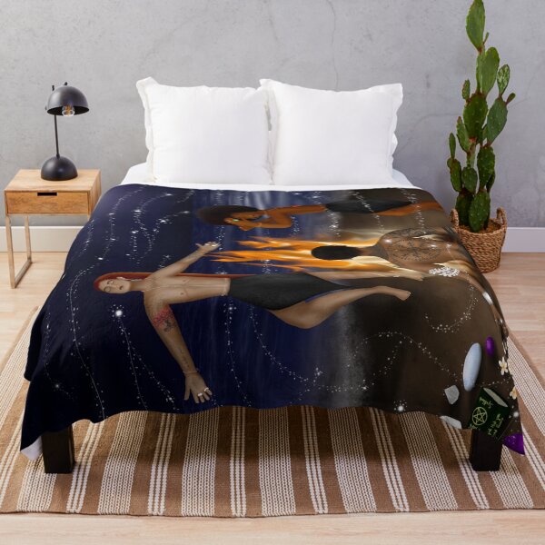 Item preview, Coven — Witchy Full Moon Ritual on the Beach designed and sold by MelZahrArt.