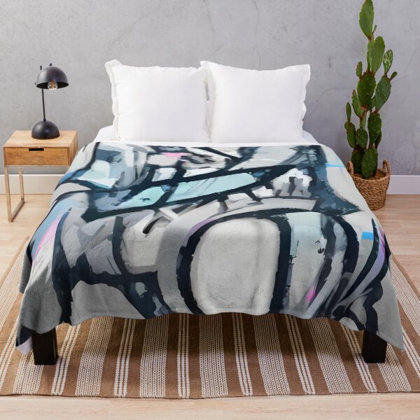 Item preview, Abstract Ice Graffiti Street Art Design designed and sold by Ekracreatives.