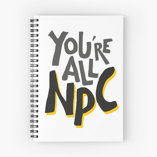Item preview, You're All NPC designed and sold by Markysha.