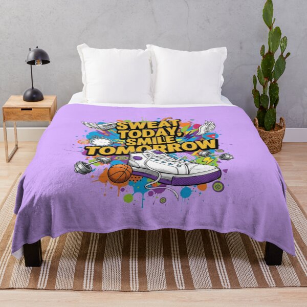 Item preview, Sweat Today Smile Tomorrow Athlete Motivation Quote Shirt designed and sold by karim38.