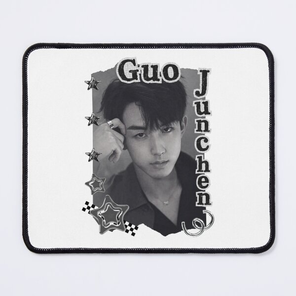 Item preview, Guo Junchen (郭俊辰) Chinese Actor Cdrama Chinese Entertainment Black and White Collage Digital Art Portrait designed and sold by AJUNICE STUDIO.