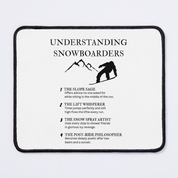 Item preview, Understanding Snowboarders – Snow, Sass, and Serious Chill Energy designed and sold by PsyFlow35.