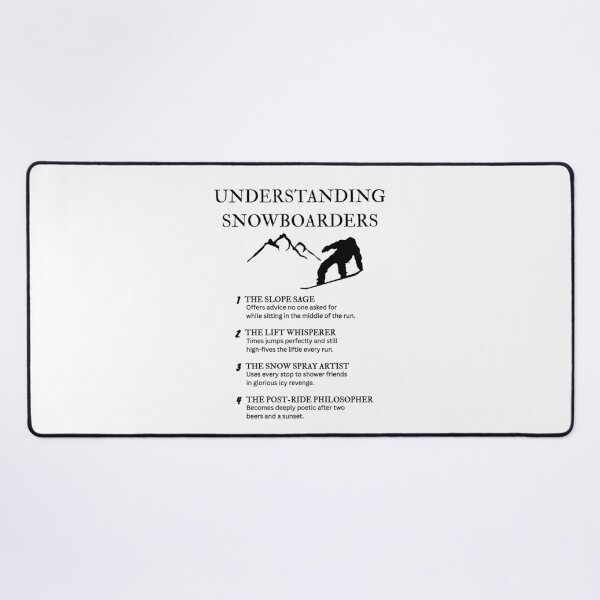 Item preview, Understanding Snowboarders – Snow, Sass, and Serious Chill Energy designed and sold by PsyFlow35.