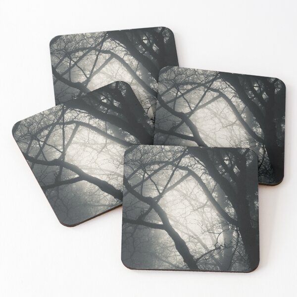 Item preview, Misty atmosphere in the forest – Mysterious tranquility / Swiss Artwork Photography designed and sold by Raphael Wolf.