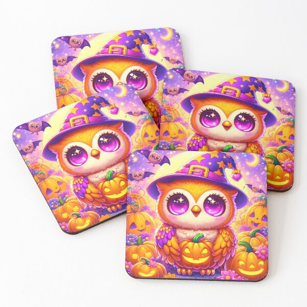 Item preview, Enchanting Owl & Pumpkin designed and sold by Jbl55.