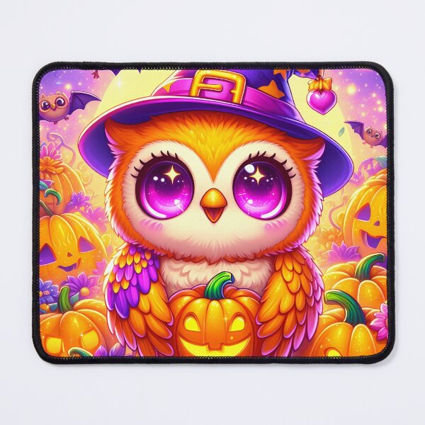 Item preview, Enchanting Owl & Pumpkin designed and sold by Jbl55.