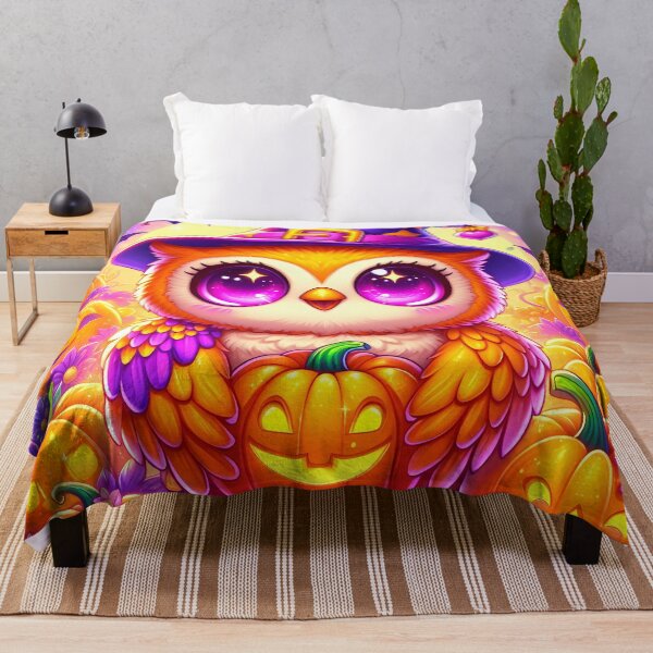 Item preview, Enchanting Owl & Pumpkin designed and sold by Jbl55.