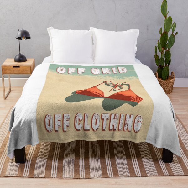 Item preview, Naturist Nudist Clothing Optional T-shirt Lifestyle Humor Quote Off Grid Off Clothing , Funny Comedy Naked Tee designed and sold by Psychoactive Circus Merch.