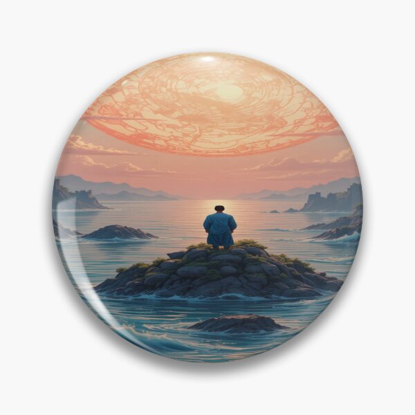 Item preview, Asian coast with large, colorful sunsets designed and sold by Hot4Shirt.