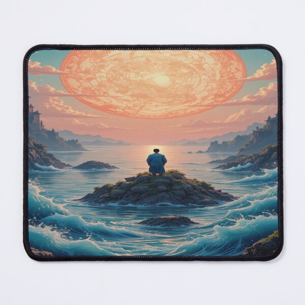 Item preview, Asian coast with large, colorful sunsets designed and sold by Hot4Shirt.