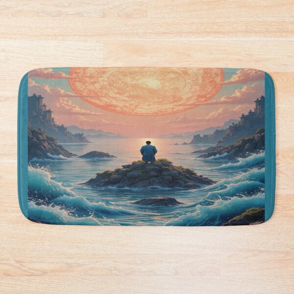 Item preview, Asian coast with large, colorful sunsets designed and sold by Hot4Shirt.