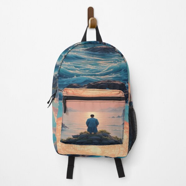 Item preview, Asian coast with large, colorful sunsets designed and sold by Hot4Shirt.