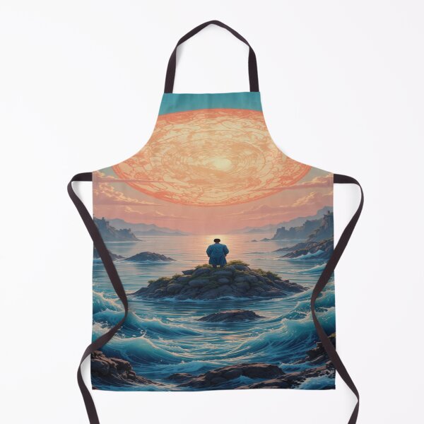 Item preview, Asian coast with large, colorful sunsets designed and sold by Hot4Shirt.