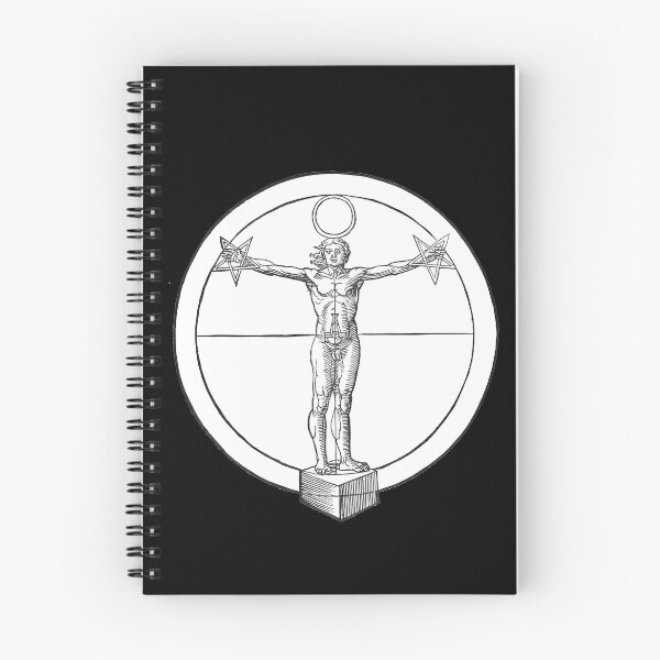 Item preview, The Agrippa Pentagram" or the "Man in the Pentagram designed and sold by stevepaint.